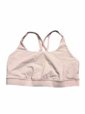 Lululemon Energy Bra *Medium Support, B–D Cups
(Dew Pink) Size 6